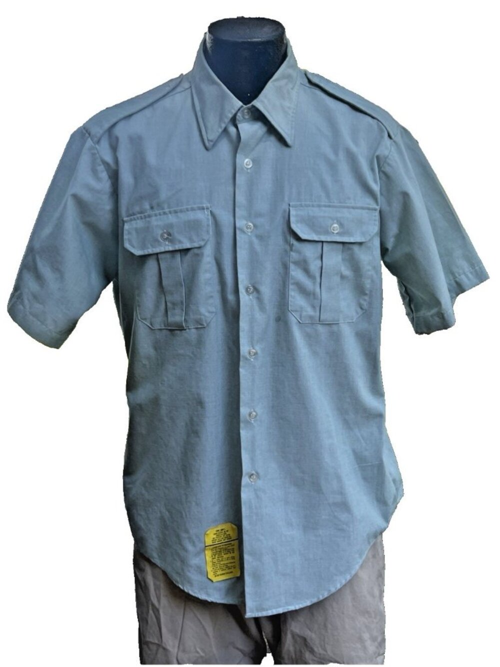 US Army DSCP Garrison Collection AG-415 Short Sleeve Shirt Mens 16.5 Large